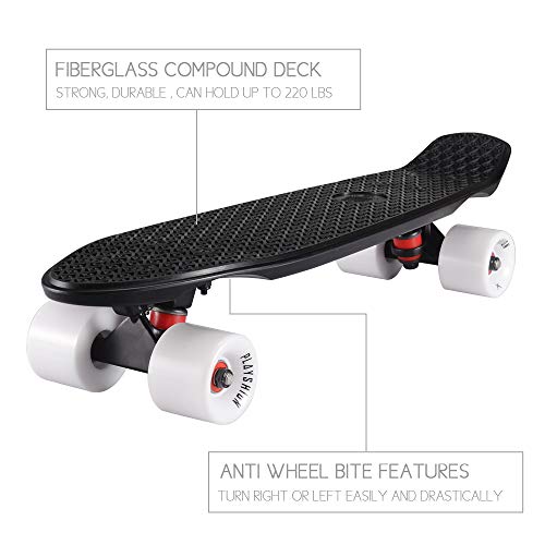 2 Playshion+Complete+Cruiser+Skateboard+Beginner