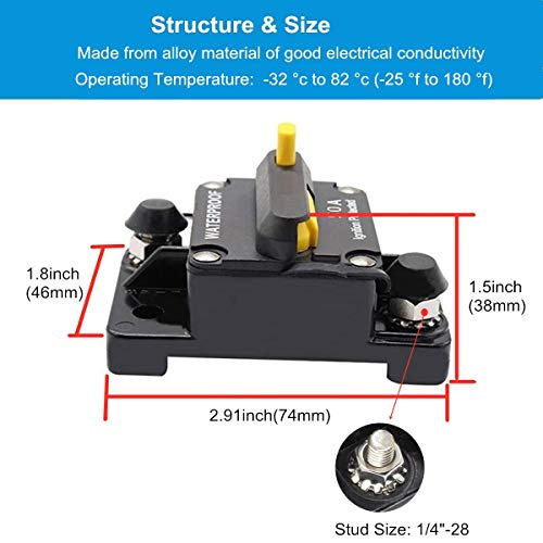 3 Waterproof+30A+300A+Inverter+Trolling+Protection