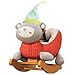 labebe - Baby Rocking Horse, Kid Ride On Toy for 1-3 Year Old, Infant (Boy Girl) Plush Animal Rocker, Toddler/Child Stuffed Ride Toy for Outdoor Indoor, Red Bear Rocker Toy,Nursery Child Birthday Gift