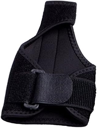 Dconfident wrist brace with thumb stabilizer Wrist Brace Fitted Right and Left Thumb Stabilizer Wrist Wraps Compression Support One Size Adjustable,Black (Right)
