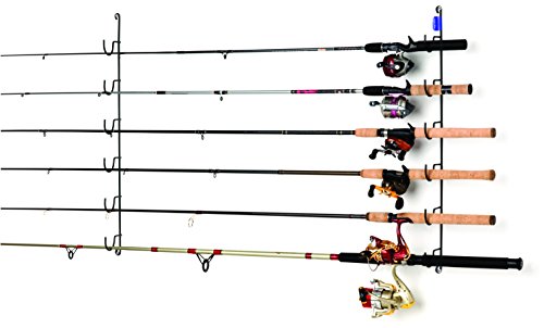 Rack'Em Horizontal 6-Rod Fishing Rod Rack