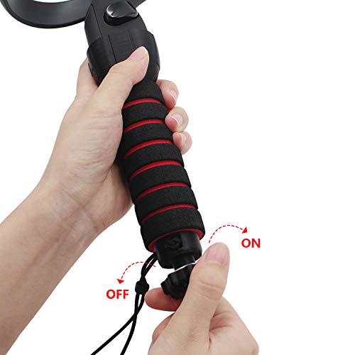 AMVR Dual Handles Gamepad for Oculus Quest or Rift S Controllers Playing Beat Saber Game