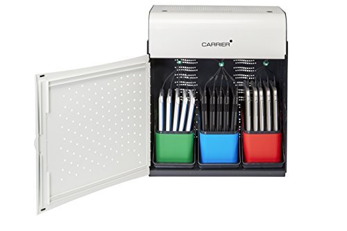 LocknCharge Carrier 15 Slot Charging Station, Grey/White (10116)