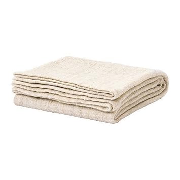 Ikea Gurli Throw Blanket Soft Blanket Beige 71x47 Couch Throws