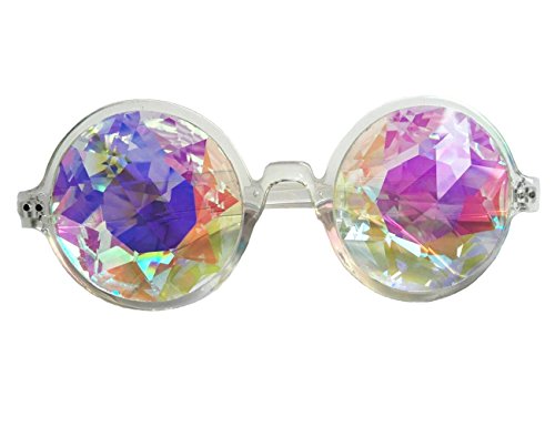 Amazon Prime Deals,Festivals Kaleidoscope Glasses Rainbow Prism Sunglasses Goggles