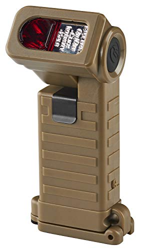 streamlight 14975 sidewinder boot light con dos pilas alcalinas aa, coyote