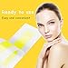 Wax Strips Hair Removal Wax Kit for Full Body Face Bikini 50 Count Double Sided +6 Post Wipes for Sensitive Skin