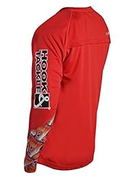Hook & Tackle® hombres Redfish colas   Manga larga   Con Ventilación   Protección Solar UV, rendimiento pesca camisa