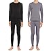 ViCherub Boys Thermal Underwear Set Long Johns for Kids thermals Top & Bottom Knit Base Layer Fleece Lined Winter Warm 2 Sets for Boy
