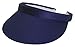 TOP HEADWEAR Mens Womens Sun Protection Sports Cotton Twill Clip On Golf Tennis Visor, Navy Blue