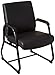 Boss Office Products Heavy Duty Caressoft Guest Chair in Black 350 lbs.
