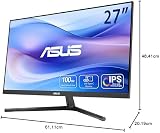 ASUS VU279CFE 27" FHD IPS 100Hz Gaming Monitor USB-C 15W PD Adaptive-Sync Eye view 6