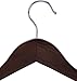 Utopia Home Premium Quality Wooden Hangers - Suit - Coat Hangers - Set of Wooden Hangers - Pack of 6 - Retro