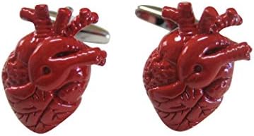 Anatomical Heart Cufflinks