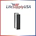 True HEPA Replacement Filter for GermGuardian FLT4825 AC4800 Series Filter B (3-Pack)