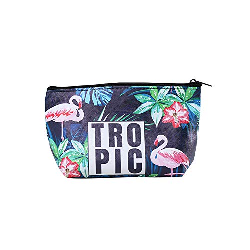 Aland Portable Flamingo Flower Watermelon Travel Storage Pouch Large Capacity Bag Gift 2#