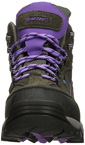 Hi-Tec Women's Skamania Waterproof-W Hiking Boot, Grey/Viola, 7.5 W US - Thumbnail 4