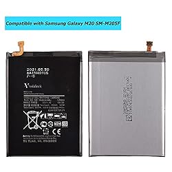 Vvsialeek EB-BG580ABU Replacement Battery