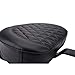 AUFER Detachable Adjustable Plug-in Driver Backrest + Mounting Kit, for Indian Chief Chieftain Roadmaster Springfield 2014-2018
