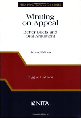 Effective Appellate Advocacy: Brief Writing and Oral Argument (Coursebook) .zip