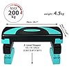 arteesol-Aerobic-Stepper-Fitness-Step-Exercise-Stepper-Adjustable-Step-Platform-for-Exercise-3-Height-Level-101520CM-max-250Kg-Anti-Slip-for-HomeGymOffice-Routines-Fitness-Traing arteesol Stepper, Aerobic Step Bench, Height-Adjustable Stepper with 3 Levels (10/15/20 cm) Fitness Workouts, Compact…