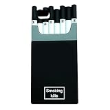 iPhone 6S Case, DIZA100 Fashional 3D Smoking Kills Silicone Slim Case Cover Protector for iPhone 6S/iPhone 6 4.7 inch-Black&White