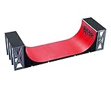 Fanci Finger Dance Skateboard Ramps Park Set for Tech Deck Finger Board Simulation Scenarios U-shaped Plate Track HB98 B