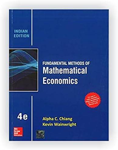 Amazon.com: Fundamental Methods of Mathematical Economics. 4th