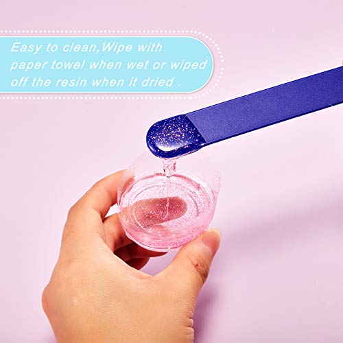 15 Pieces Stir Sticks Set Include 6 Pieces Silicone Stir Sticks 3