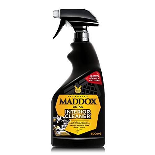 | Limpiador de Tapicerias Textil, Alfombrillas, Techos, y Alcántara | Limpieza Coche Interior | Limpia Tapicerias Coche en Profundidad | Productos Limpieza Coche | Interior Cleaner 500ml