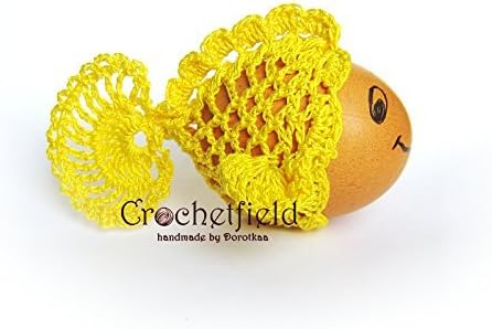 Crochet Fish Egg cover, egg warmer, egg wrap, Easter, set of 3,6,9,12 , crochet decor, Home decor, Table decor, crochet lace,