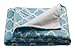 berlando- Baby Blanket, Blue Pastel, Moroccan Print- Ultra Soft Baby boy Blanket, 1 Ranked in Baby Blankets for Boys, Minky Baby Blankets, Stroller Blanket, Ideal Baby Shower Gift, 100% Polyester.
