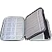 Damero 2 Layer Electronics Organizer Bag, Universal Electronic Accessories Travel Case Storage for USB Cable, Flash Driver, Phone and More, Dark Gray