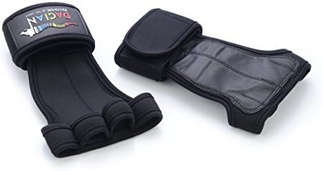 Crossfit Training Exercise Leather Gloves with Wrist Support For Pull Ups, Gymnastics, Workout, Fitness, WODs, Kettlebells | No Calluses, Weight Lifting Durable Grips| Best New Model for Men (Large)