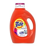 Tide Vivid White + Bright He Original Scent Liquid Laundry Detergent 52 Loads 100 Fl Oz (Pack of 4)