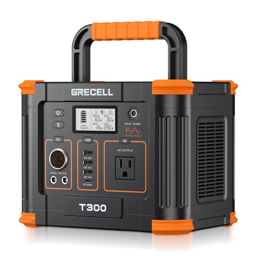 Portable Power Station 300W (Peak 600W) - 288Wh Solar Generator, Backup  battery | eBay