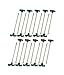 THE UM24 Set of 20 Heavy Duty Tent Stakes – 10