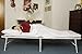 SpaceMaster iBED Cot Size Hideaway Folding Cot Camping Bed with 2 Inch Foam Folding Mattress and Carry Case Under Bed Storage Bag, Black and White