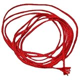 DBYRed Thread Raksha Sutra Nazar Dhaga (Thick 1mm) Nazar String-Kalawa Raksha Sutra-Evil Eye Protection Ankle for Bracelets Friendship Bracelet Anklet (Silk)