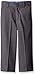 Izod boys Patterned Flat Front Dress Pant, Charcoal, 5R