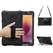 BRAECN for Galaxy Tab A 8.0 2017 Case Full-Body Rugged Protective Case with 360 Degree Rotatable Hand Strap/Shoulder Strap for Tab 8.0