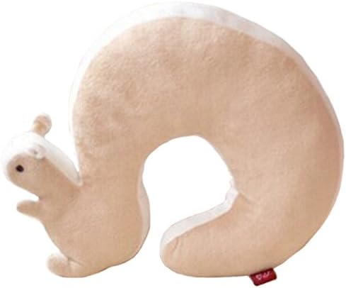 Interming Squirrels Neck Pillow Office Travel Pillows Animal Travel Pillow