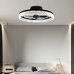 viniv 19'' Low Profile Ceiling Fan with Lights