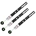 JING TAI 5 Miles 532nm Green Pointer Pen Mid-open Visible Beam Light Ray Office (3 Pack)