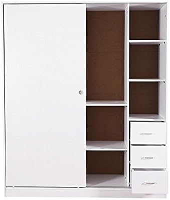 Redfern Builtin Modular 1600mm Sliding Wardrobe Storage White