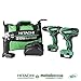 Hitachi KC10DFL2 12V Peak Lithium Ion Driver Drill & Impact Driver Combo Kit