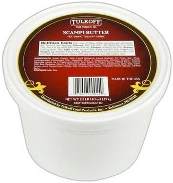 Tulkoff Scampi Butter Spread - Zero Trans Fat, 2.5 Pound -- 2 per case.