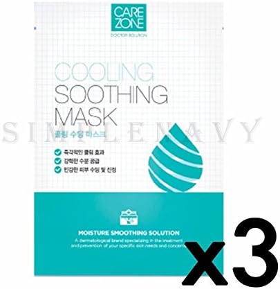 CAREZONE Doctor Solution Cooling Soothing Mask 3PCS