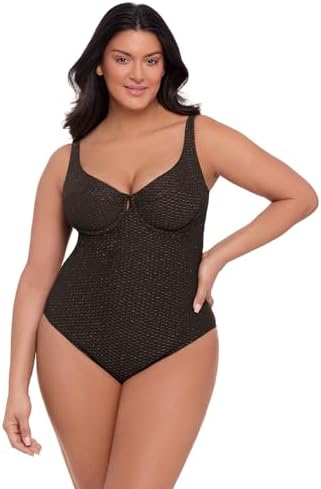 Curvy Kate First Class Non Wired Multiway Plunge Swimsuit, Black