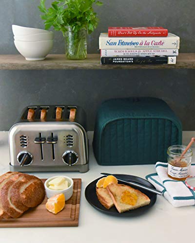 image for RITZ Polyester / Cotton Quilted Four Slice Toaster Appliance Cover, Du